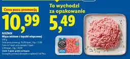 Lidl RZEŹNIK Mięso mielone z łopatki wieprzowej oferta