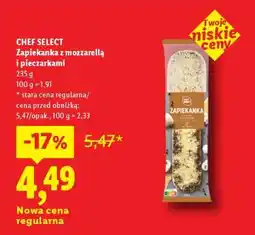Lidl CHEF SELECT Zapiekanka z mozzarellą i pieczarkami oferta