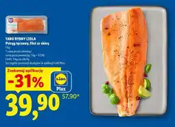 Lidl PSTRĄG TĘCZOWY FILET ZE SKÓRĄ oferta