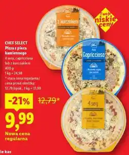Lidl CHEF SELECT Pizza z pieca kamiennego oferta