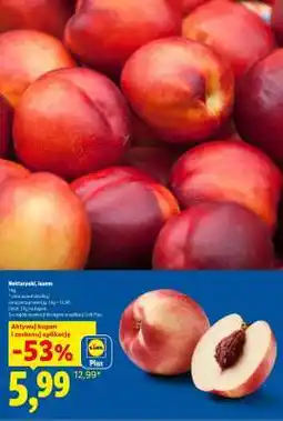 Lidl Nektarynki, luzem oferta