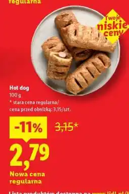 Lidl Hot dog oferta
