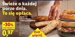 Lidl DELUXE Bułka na zakwasie z wydłużonej fermentacji oferta