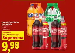 Lidl Coca-Cola, Coca-Cola Zero, Fanta lub Sprite oferta