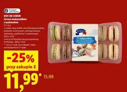 Lidl DUC DE COEUR Zestaw makaroników z nadzieniem oferta