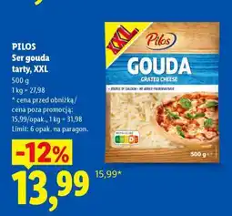Lidl Pilos Ser gouda tarty, XXL oferta