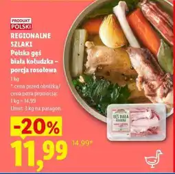 Lidl Polska gęś biała kołudzka - porcja rosołowa oferta