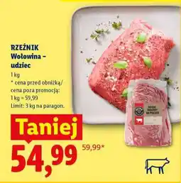 Lidl RZEŹNIK Wołowina – udziec oferta