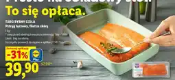 Lidl Targ Rybny Lidla Pstrąg tęczowy, filet ze skórą oferta