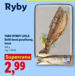 Lidl TARG RYBNY LIDLA Dziki łosoś pacyficzny, tusza oferta