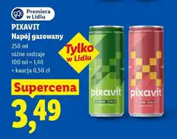 Lidl Pixavit, napój gazowany oferta