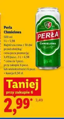 Lidl Perła Chmielowa oferta