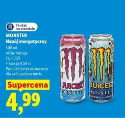 Lidl MONSTER Napój energetyczny oferta