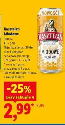 Lidl Kasztelan Miodowe oferta