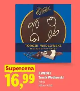 Lidl E. WEDEL Torcik Wedlowski oferta