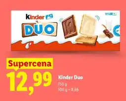 Lidl Kinder Duo oferta