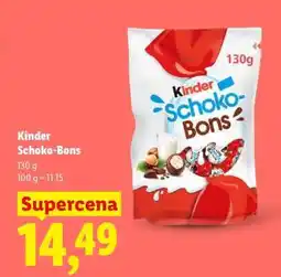 Lidl Kinder Schoko-Bons oferta