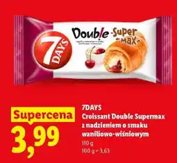 Lidl 7Days Croissant Double Supermax oferta