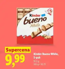 Lidl Kinder Bueno White, 5-pak oferta