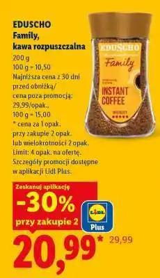 Lidl Eduscho Family, kawa rozpuszczalna oferta