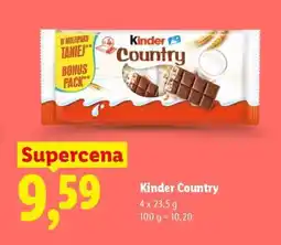 Lidl Kinder Country oferta