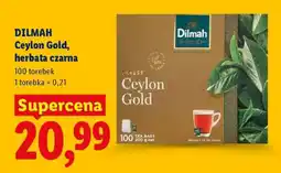 Lidl DILMAH CEYLON GOLD Herbata czarna oferta