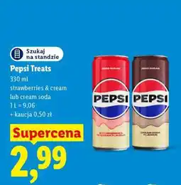 Lidl Pepsi Treats oferta