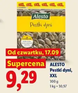 Lidl Alesto Pestki dyni, XXL oferta