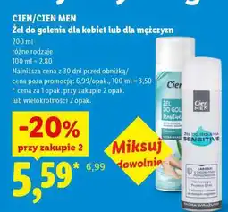 Lidl CIEN/CIEN MEN Żel do golenia oferta
