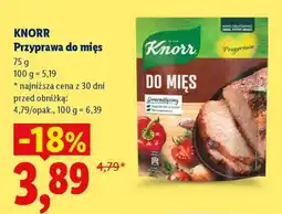 Lidl KNORR Przyprawa do mięs oferta