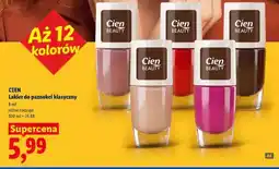 Lidl CIEN Lakier do paznokci klasyczny oferta