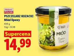 Lidl PSZCZELARZ KOZACKI Miód lipowy oferta