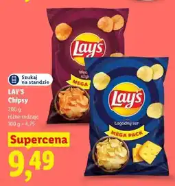 Lidl LAY’S Chipsy oferta