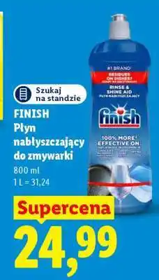 Lidl FINISH Płyn nabłyszczający do zmywarki oferta