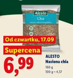 Lidl ALESTO Nasiona chia oferta