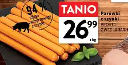 Intermarche Parówki z szynki oferta