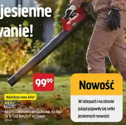 Jula Akumulatorowa dmuchawa do liści 18 V oferta