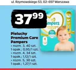 Netto Pieluchy Pampers oferta