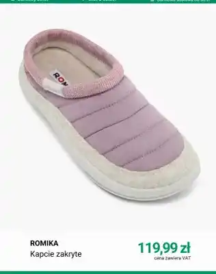 Kapcie zakryte Romika