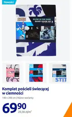 Action Komplet pościeli świecącej w ciemności 140x200 cm oferta