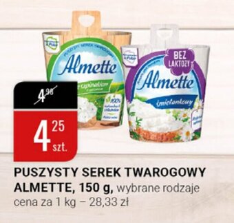 bi1 Puszysty serek twarogowy Almette 150g oferta