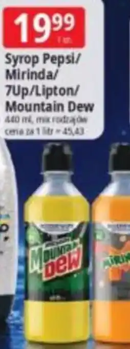 E.Leclerc Syrop Pepsi/Mirinda/7Up/Lipton/Mountain Dew oferta