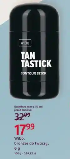 Rossmann Wibo Tan Tastick Contour Stick oferta