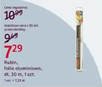 Folia aluminiowa Rubin