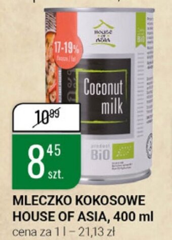 bi1 Mleczko kokosowe House of Asia 400ml oferta