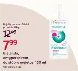 Rossmann Bielenda antyperspirant do stóp w mgiełce oferta