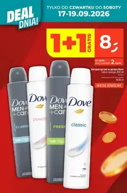 Dealz Antyperspirant w sprayu Dove Classic oferta