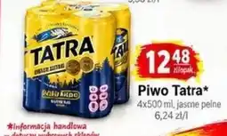Delikatesy Sezam Piwo Tatra oferta