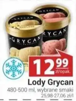 Delikatesy Sezam Lody Grycan oferta