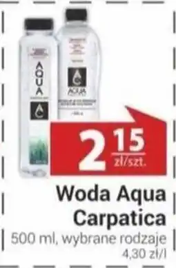 Delikatesy Sezam Woda Aqua Carpatica oferta